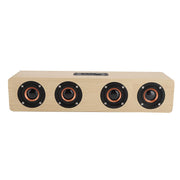 W8 Wooden Wireless Heavy Bass Speaker and Subwoofer Soundbar_8