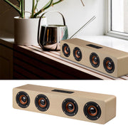 W8 Wooden Wireless Heavy Bass Speaker and Subwoofer Soundbar_10