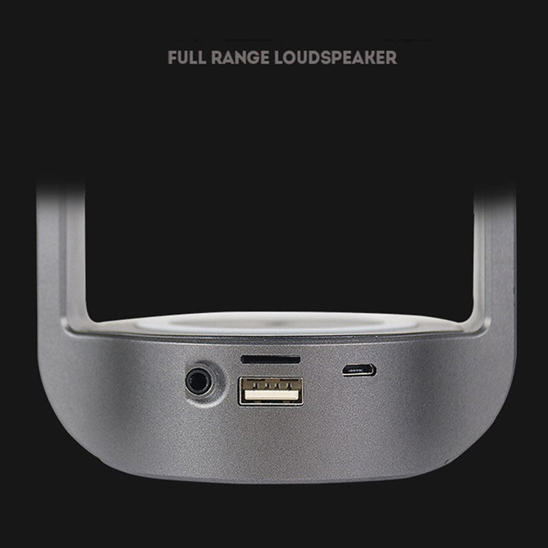 Flame Light Wireless Bluetooth Speaker and Charger for QI Phones_2