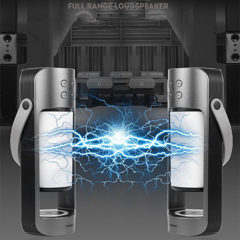 Flame Light Wireless Bluetooth Speaker and Charger for QI Phones_4
