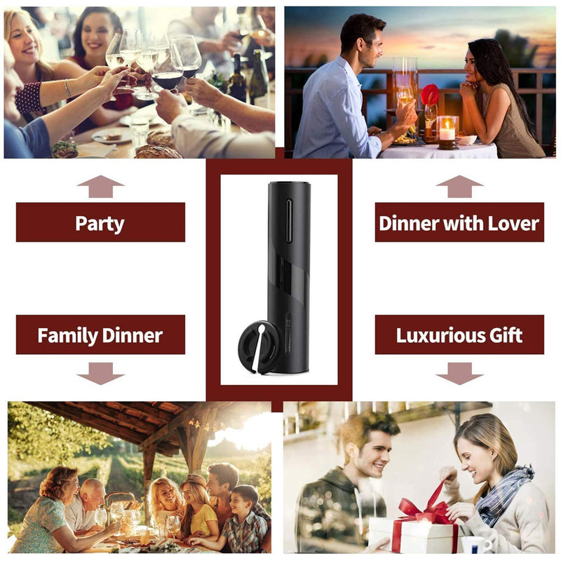 Battery Operated Electric Bottle and Wine Opener Automatic Corkscrew_6