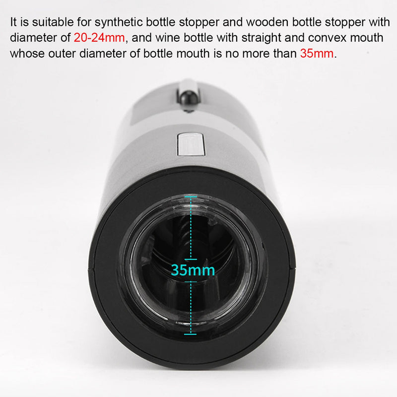 Battery Operated Electric Bottle and Wine Opener Automatic Corkscrew_15