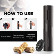 Battery Operated Electric Bottle and Wine Opener Automatic Corkscrew_17