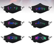 Customizable and Programmable Illuminated LED Face Mask_10