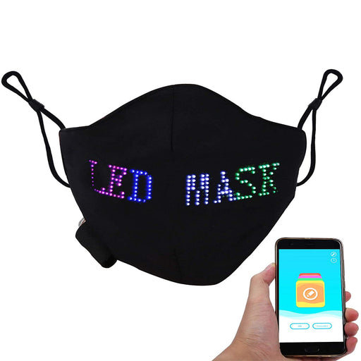 Customizable and Programmable Illuminated LED Face Mask_9