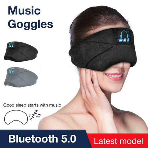 Rechargeable Bluetooth Musical Sleeping Washable Eye Mask_11