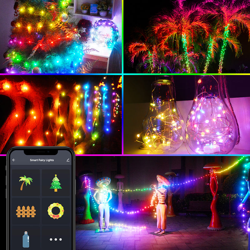 Remote Controlled Smart LED String Holiday Fairy Ball Lights_12