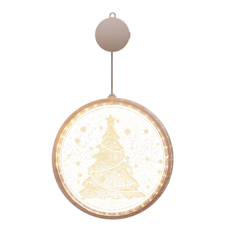 Battery Operated LED Christmas Holiday Pendant Light Decoration_1