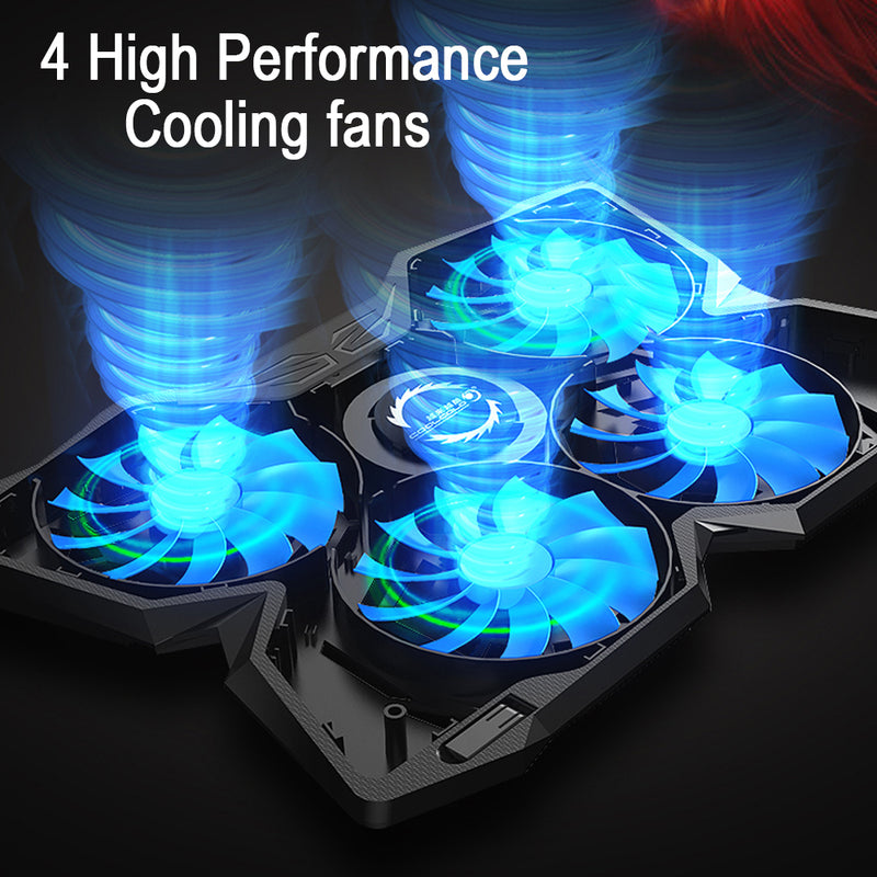 Laptop Cooling Pad Rapid Action Cooling Fan and Laptop Stand_12