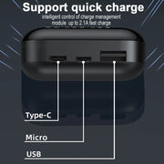 X38 6000mAh TWS Wireless Earphones with Charging Case_10