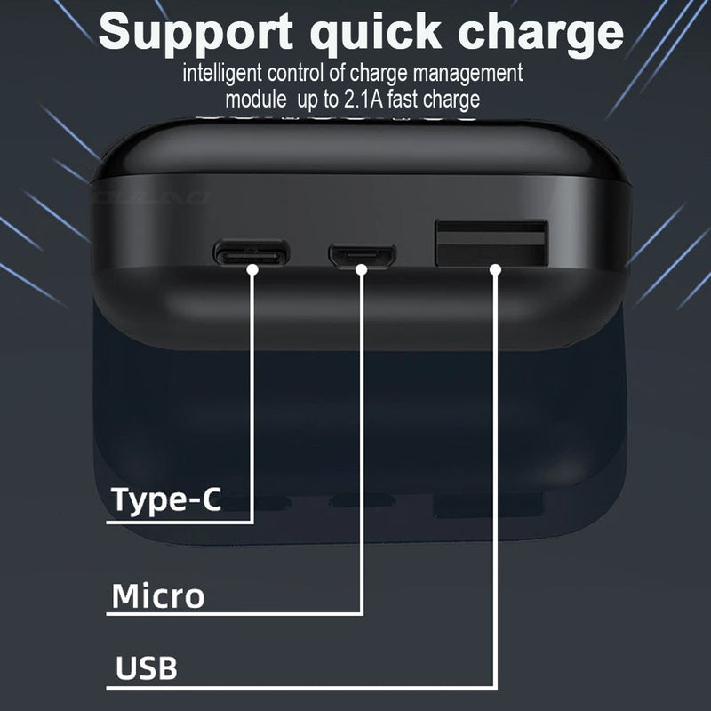 X38 6000mAh TWS Wireless Earphones with Charging Case_10