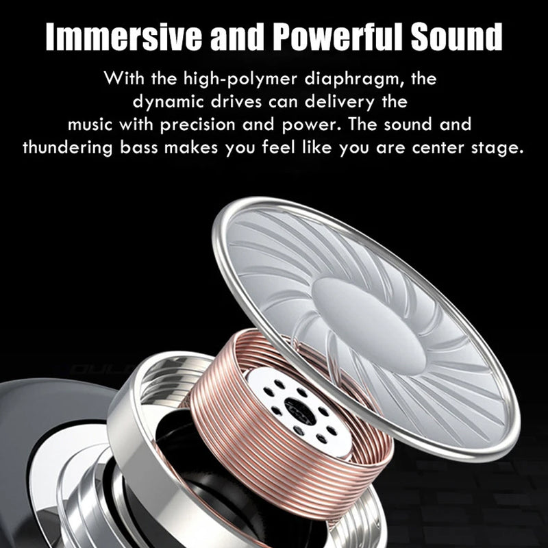 X38 6000mAh TWS Wireless Earphones with Charging Case_13