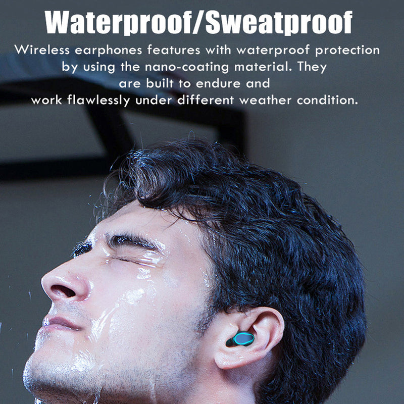 X38 6000mAh TWS Wireless Earphones with Charging Case_3