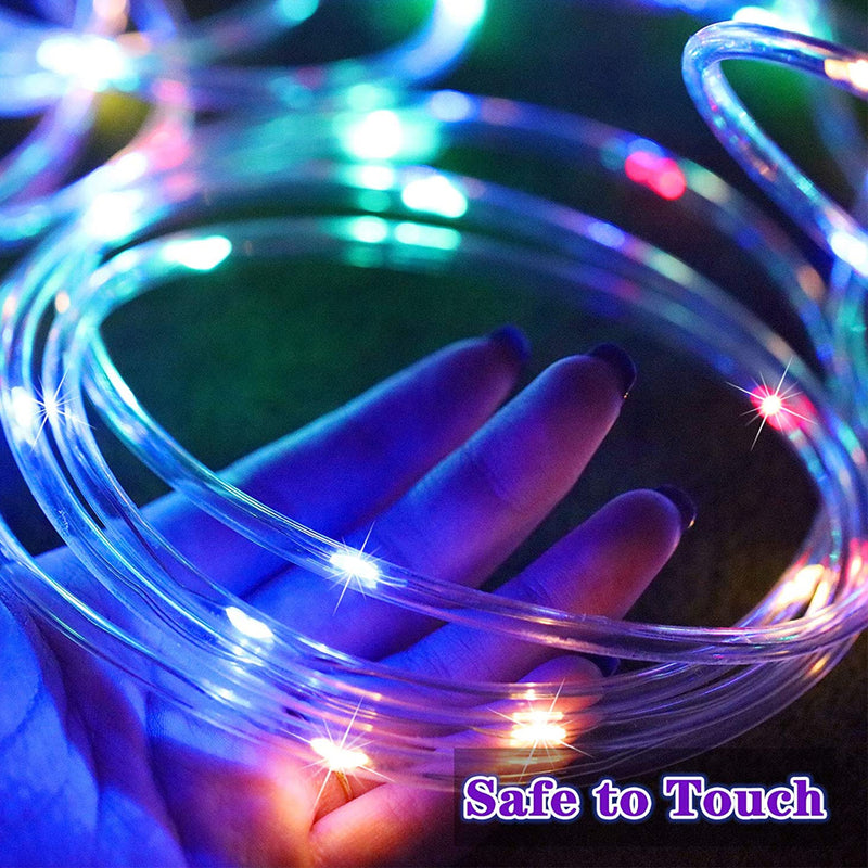 66FT 200 LEDS 8 Modes Solar Powered Fairy String Lights_19
