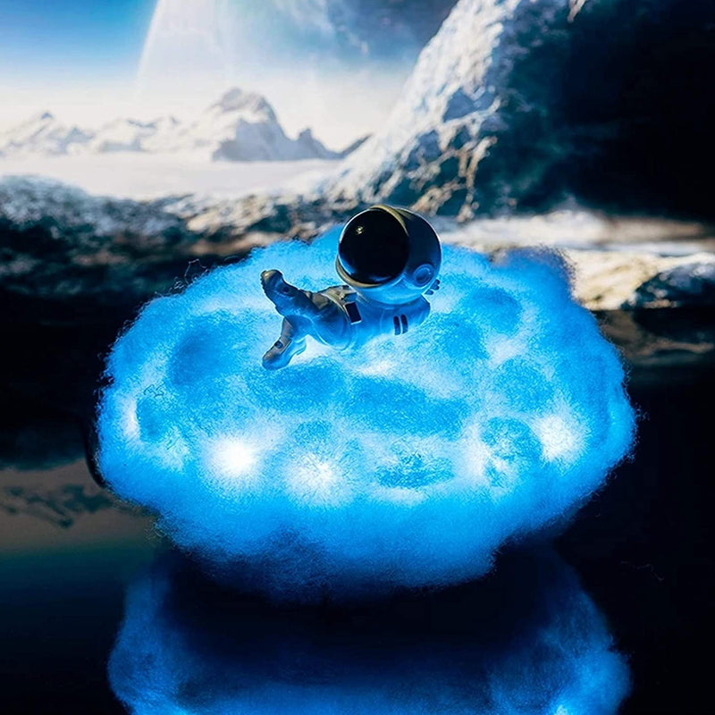 Colorful Clouds LED Astronaut Night Light for Kids Bedroom_11