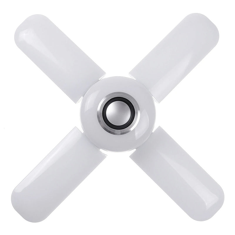 LED 50W 4 Leaves Foldable Musical BT Ceiling Bulb Lamp_11