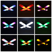 LED 50W 4 Leaves Foldable Musical BT Ceiling Bulb Lamp_10