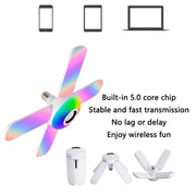 LED 50W 4 Leaves Foldable Musical BT Ceiling Bulb Lamp_2