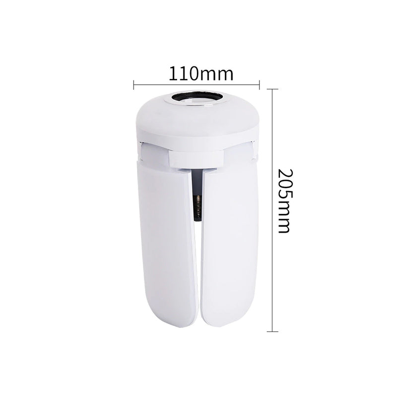 LED 50W 4 Leaves Foldable Musical BT Ceiling Bulb Lamp_4