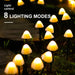 Solar Powered Mushroom LED Garden Decoration Fairy Lights_7