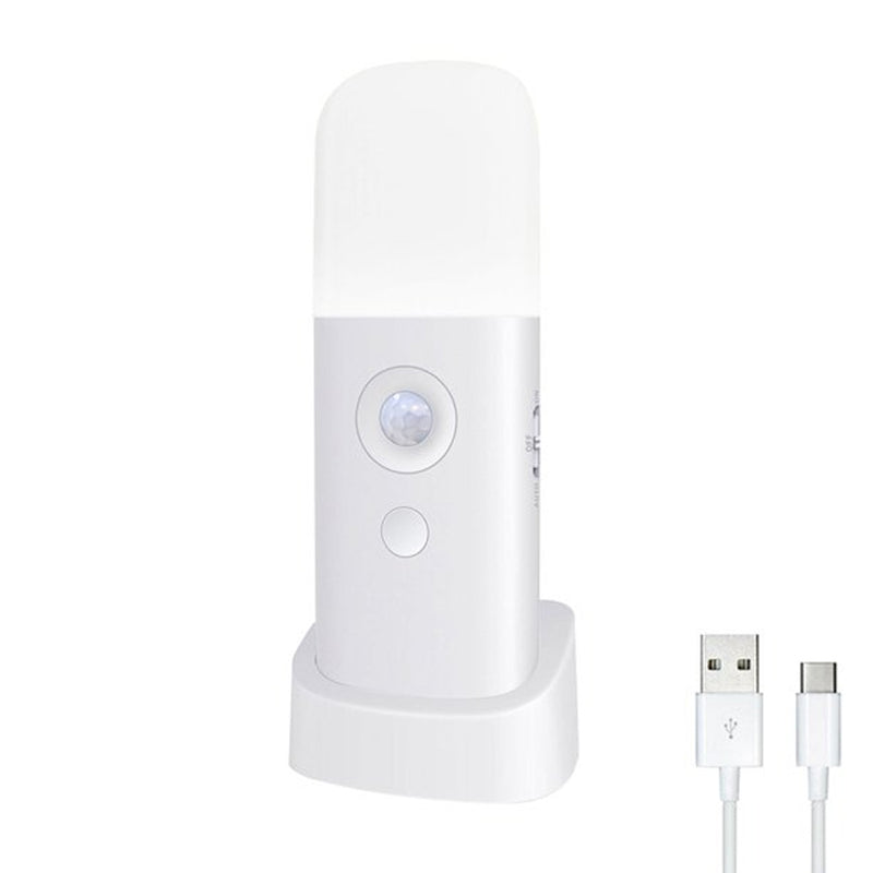 USB Rechargeable Indoor Motion Sensor SOS LED Night Light_13