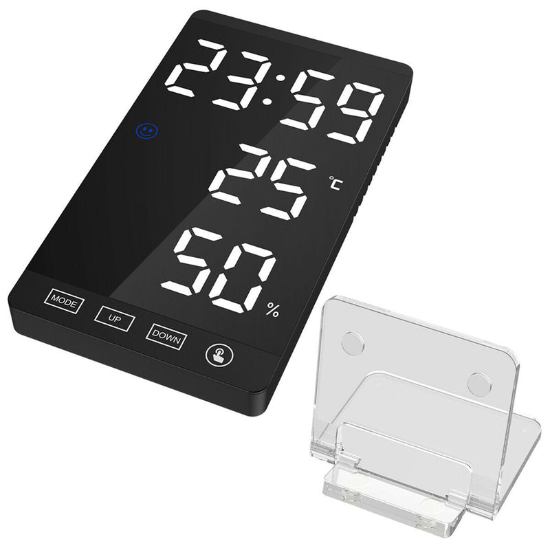 Multifunctional LED Makeup Mirror Digital Snooze Alarm Clock_2
