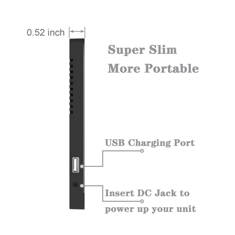 Multifunctional LED Makeup Mirror Digital Snooze Alarm Clock_11