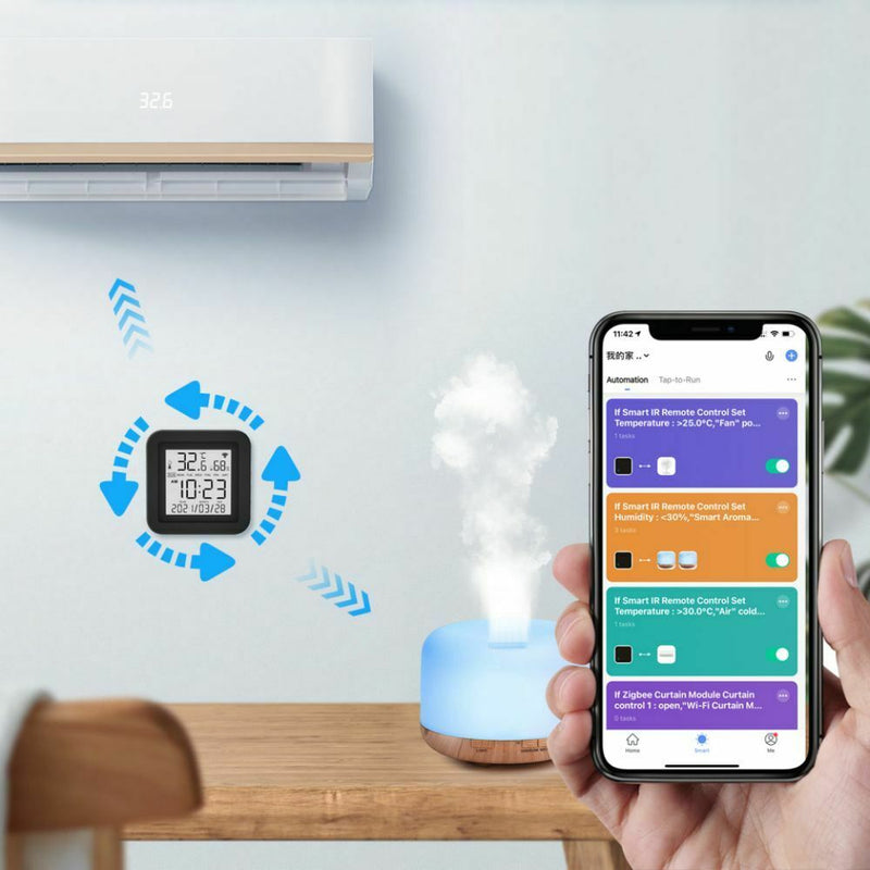 Universal Smart Wi-Fi IR Remote Temperature Humidity Sensor_2