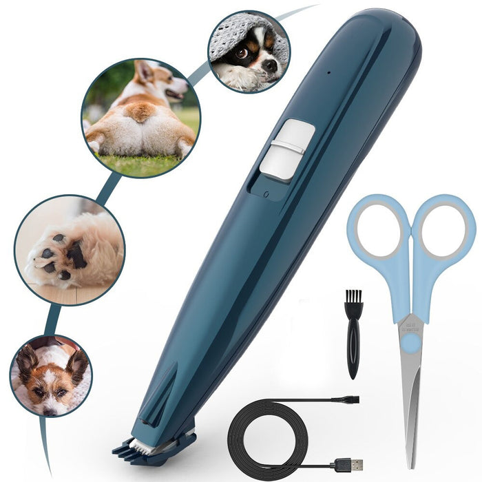 Low Noise Rechargeable Grooming Safe Nail Clipper for Pets_4