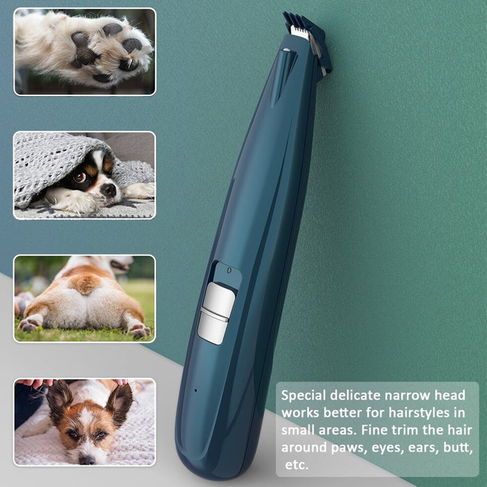 Low Noise Rechargeable Grooming Safe Nail Clipper for Pets_7