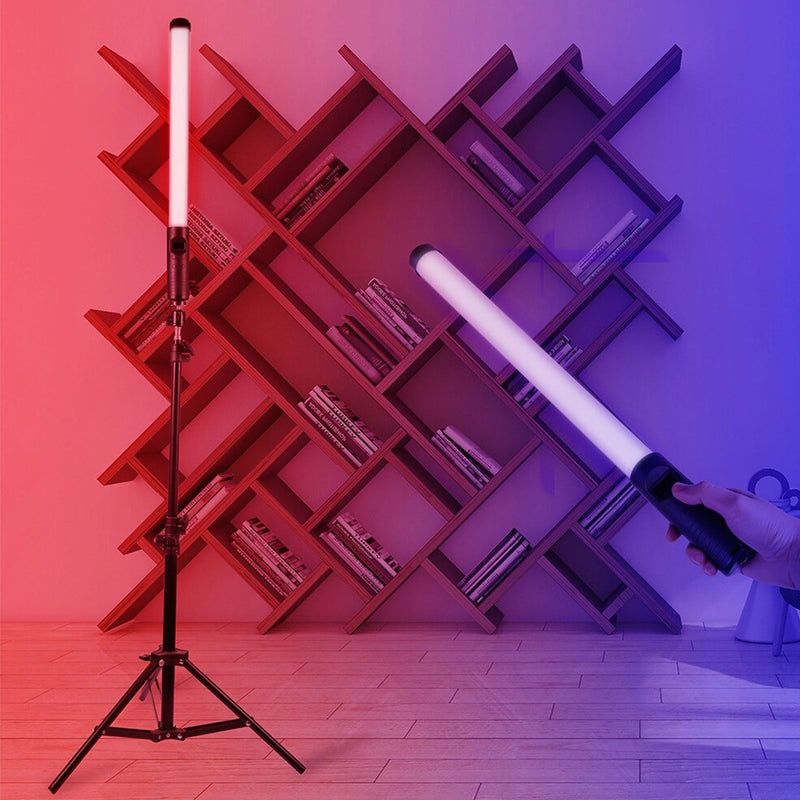 Remote Controlled RGB Handheld LED Video Photography Light_2