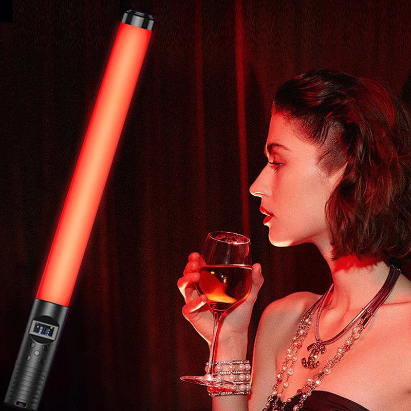 Remote Controlled RGB Handheld LED Video Photography Light_3