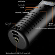 Remote Controlled RGB Handheld LED Video Photography Light_8