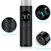 Remote Controlled RGB Handheld LED Video Photography Light_16