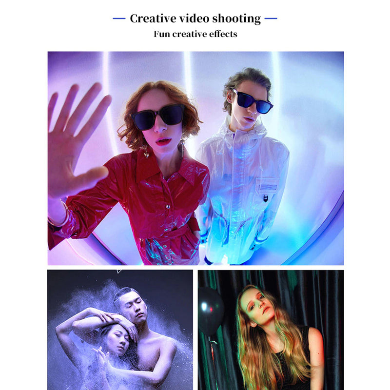 Remote Controlled RGB Handheld LED Video Photography Light_4