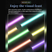Remote Controlled RGB Handheld LED Video Photography Light_5