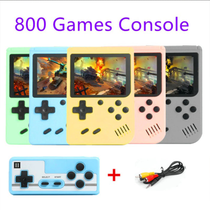 Handheld Pocket Retro Gaming Console with Built-in Games_4