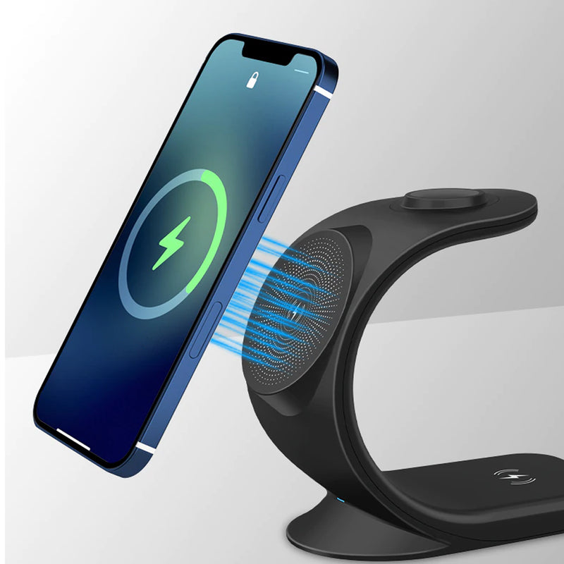 3 in 1 Fast Charging Wireless Charging Station MagSafe Support_8