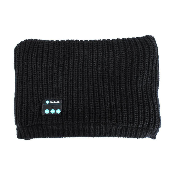 Warm Washable Knitted Bluetooth Musical Headphone Scarf_13
