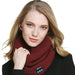 Warm Washable Knitted Bluetooth Musical Headphone Scarf_14