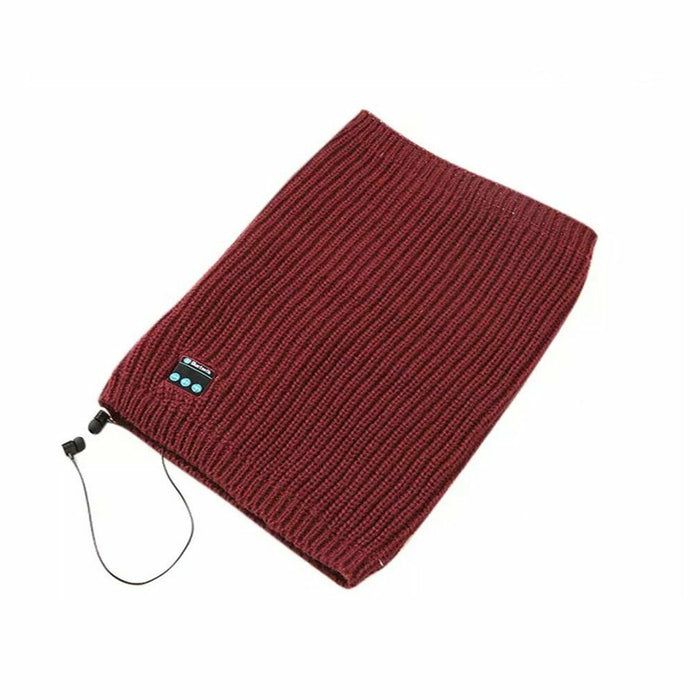 Warm Washable Knitted Bluetooth Musical Headphone Scarf_17
