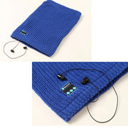 Warm Washable Knitted Bluetooth Musical Headphone Scarf_4