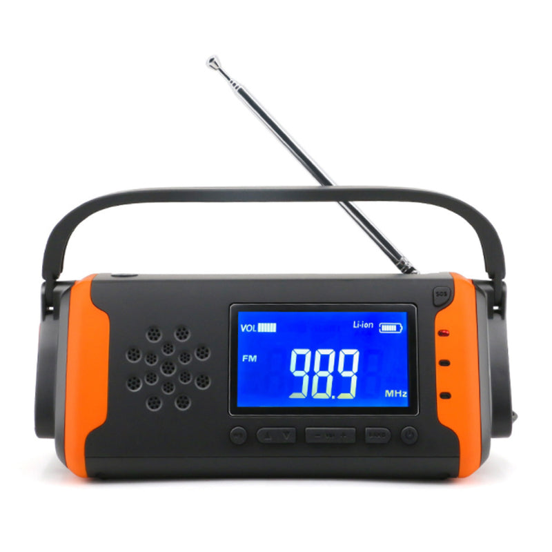 Solar Powered Portable Radio and 4000mAh Power Source_7