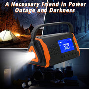 Solar Powered Portable Radio and 4000mAh Power Source_13