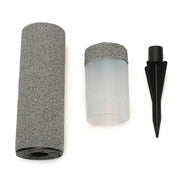 Solar Stone Pillar White LED Lights Outdoor Garden Lamp_10