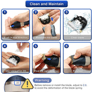 Professional Pet Dog Grooming Clipper Electric Hair Trimmer_10