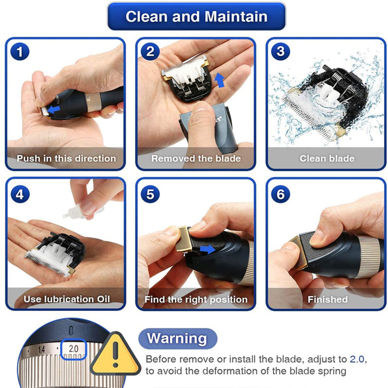 Professional Pet Dog Grooming Clipper Electric Hair Trimmer_10