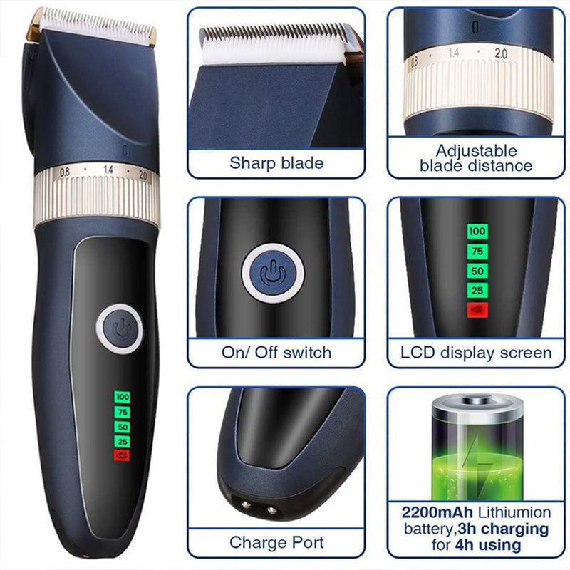 Professional Pet Dog Grooming Clipper Electric Hair Trimmer_2