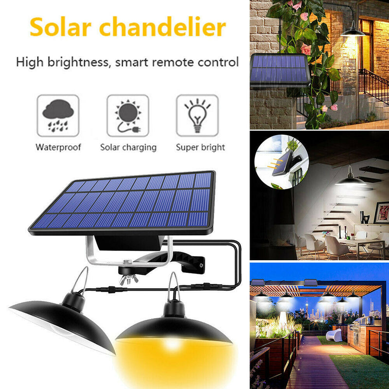 LED Remote Control Solar Indoor Outdoor Pendant Lamp_15