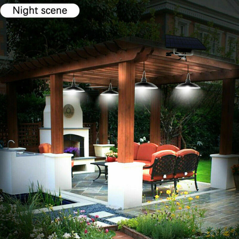 LED Remote Control Solar Indoor Outdoor Pendant Lamp_6
